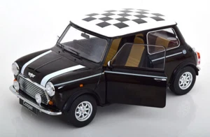 KK-Scale KKDC120055R - Mini Cooper RHD Checkered Black / White - Scale 1:12 - Picture 1 of 7