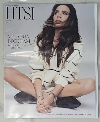 UK's HTSI Magazine Victoria Beckham Cover Feature Jan 2024 - FT How To Spend It - Image 1 of 4