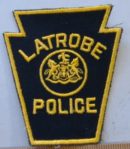 LATROBE PENNSYLVANIA POLICE FABRIC PATCH - Picture 1 of 1