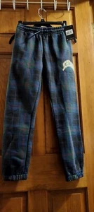 Jordans NWT Boys Medium Plaid Sweatpants  - Picture 1 of 5