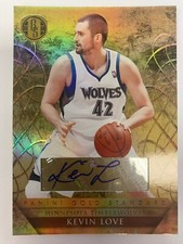 2010-11 Panini Gold Standard Kevin Love Auto 5/25