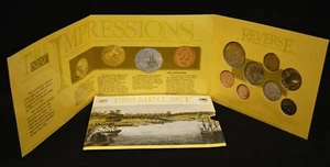 Juego de 8 monedas de la Casa de la Moneda Real Australiana 1988 Bicentenario de Australia UNC - Imagen 1 de 8