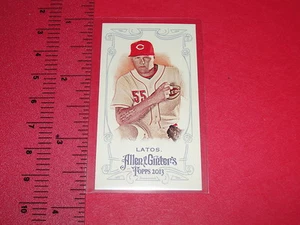 2013 ALLEN & GINTER Mat LATOS Red Mini #/25 Cincinnati REDS San Antonio MISSIONS - Picture 1 of 1