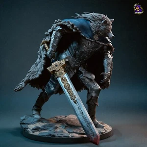 Blaidd - Elden Ring - Fan Art Figur - Resin 3D Druck 250mm - Bild 1 von 6