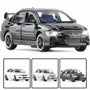 1/32 Mitsubishi Lancer Evo 9 Model Car Diecast Toy Vehicle Collection Kids Gift - Picture 1 of 17