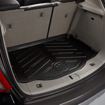 2013-2022 Buick Encore Molded Cargo Liner Black w/ Logo OEM GM 95352482 - Image 1 of 2
