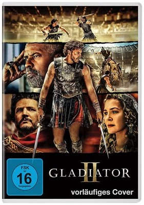 Gladiator II (Teil 2) (Joseph Quinn, Pedro Pascal) # DVD-NEU - Bild 1 von 2