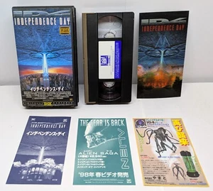 Independence Day / Japan 1997 VHS Videotape NTSC FXVW-4118 w/Inserts - Picture 1 of 9