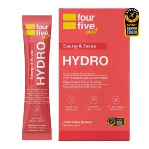 Fourfive Hydro Hydration Energy & Focus Sachet - 7 Sachets - Picture 1 of 3