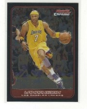 2006-07 BOWMAN CHROME BASKETBALL BASE SERIES SINGLES #'S 1-165