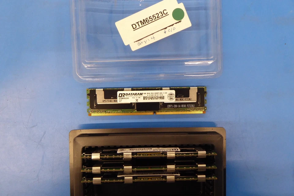 DTM65523C 4GB PC2-5300 DDR2-667MHz ECC Fully Buffered CL5 240-Pin DIMM  Memory - Image 1 of 1