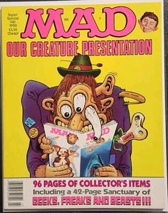 Mad Magazine Fall 1990 Super Special Issue Our Creature Presentation - Imagen 1 de 2