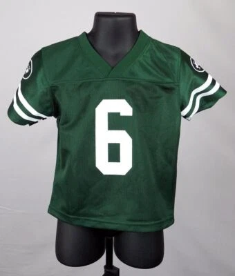 Camiseta New York Jets Niño 12 Meses Mark Sanchez #6 Bebé Jersey Nueva Foto 1 de 3