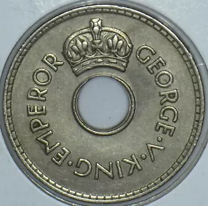 Fiji 1935 Penny 290755 combine shipping - Picture 1 of 2