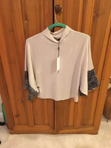 Karen Millen Woll/Kaschmir Mischung Spitze Akzent Pullover Größe XS Neu mit Etikett - Bild 1 von 4
