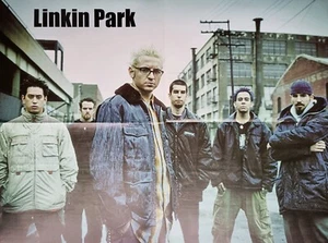 LINKIN PARK - MEGA Poster von 2001 - A2 Format (55 x 40 cm) - BRANDNEU! - Bild 1 von 1