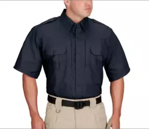 Propper Tactical Short Sleeve Shirt Size 2XL Regular NYPD Navy Blue NWT - Picture 1 of 14