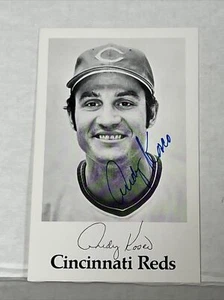 Andy Kosco Cincinnati Reds �� signed 3x5 Karte Cincinnati Reds handsigniert - Bild 1 von 6