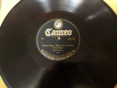1925 CAMEO 78/Gloria Geer (aka: Vaughn De Leath../Webb Hahne (Ukulele Bailey)/E - Image 1 of 4