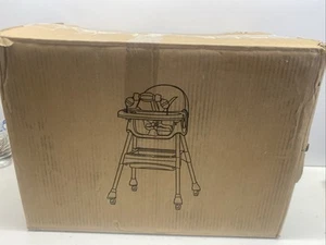 MONEHANE 4-In-1 Baby Highchair Adjustable Kid Toddler Dining Chair BLUE - Picture 1 of 3