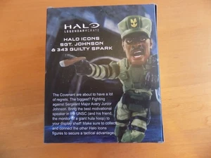 Loot Crate Halo Icons Sgt. Johnson/Guilty Spark Figure - Picture 1 of 5