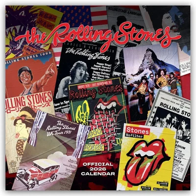 FLECHSIG The Rolling Stones - Die Rolling Stones 2026 - Wandkalender | Kalender | 14 S.