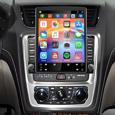 9.7 英寸苹果 Carplay 汽车立体声收音机 适用于吉姆西 Acadia 2013 - 2017 GPS Android 15 Navi — 第 1/4 张图片