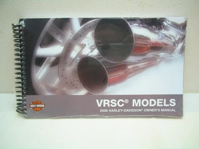 Harley Davidson 2006 manual del propietario - modelos V-Rod - 99736-06A - totalmente nueva Foto 1 de 3