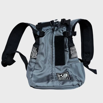 Saco esportivo K9 porta-cão extra pequeno XS caminhadas acampamento caminhadas passeios de bicicleta - Imagem 1 de 4