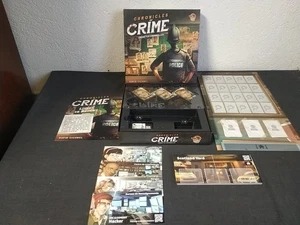 Jeu De Société Chronicles Of Crime Enquêtes Criminelles Parfait état Liv Offerte - Foto 1 di 8
