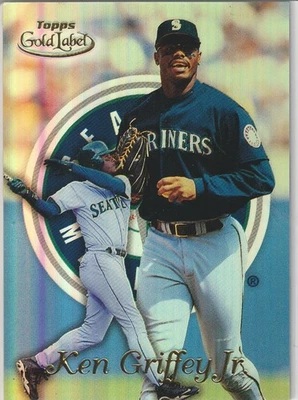 1999 Topps Gold Label #100 - Ken Griffrey Jr - Seattle Mariners - Image 1 of 3