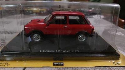 AUTOBIANCHI  A112  ABARTH  (1979) Modellismo Statico 1/24 FABBRI Macchinina - Immagine 1 di 4