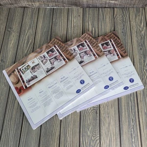 3x Creative Memories 12x12 White Scrapbook Pages 15 Packs (45) 2004 Old Style - Picture 1 of 12