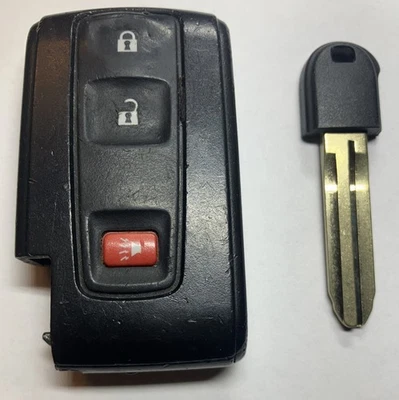 OEM 2004-2009 TOYOTA PRIUS умный брелок для дистанционного управления без ключа ЛОТ M0ZB31EG СЕРЕБРИСТЫЙ ИЗНОШЕННЫЙ - Изображение 1 из 2