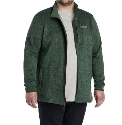 Suéter Columbia Grande y Alto Clima Cremallera Completa Chaqueta Polar Selva Brezo Foto 1 de 3