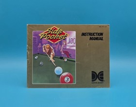 Side Pocket (NES)b Manual Only