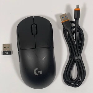 Logitech G PRO Wireless Gaming Mouse Hero 25K Sensor 25 600 DPI RGB Lightweight - Picture 1 of 5