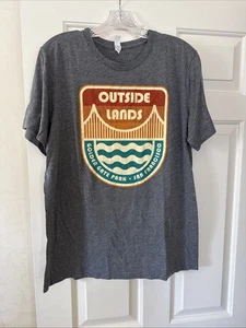 Outside Lands Music Festival 2018 Golden Gate Park T-Shirt - doppelseitig - Größe L - Bild 1 von 10