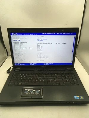戴尔 VOSTRO 3700 - BIOS 靴子 - 英特尔 I3 M370 - 无 RAM - 17 英寸 - 阅读 DESC -BB — 第 1/4 张图片