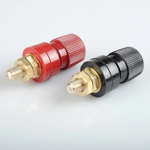 8mm Remote Battery Power Junction Post Connectors Terminal Sets Stud Nuts Supply - Picture 1 of 15