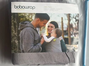 Boba Wrap Baby Sling XS-XL EUC Gray with Instructions - Picture 1 of 4