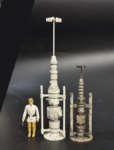 2 Custom Star Wars Moisture Vaporators 3.75” Figure Diorama Mos Eisley Cantina - Picture 1 of 10