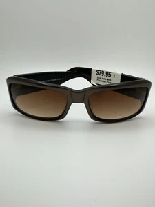 SUNGLASSES RUNWAY SUNWEAR RS596 BLACK/BROWN 57-16 130 - Picture 1 of 6