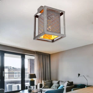 Lampada da Soffitto Luce Oro Grigio Luci Soggiorno Tessuto Design Argento - Foto 1 di 7