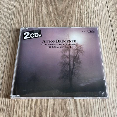 Anton Bruckner 2CD - CD1 Symphony No 4 Romantic, CD2 Symphony No 2 - Image 1 of 4