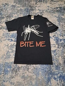 Bite Me Mosquito Shirt Minnesota Small Black Y2K - Bild 1 von 5