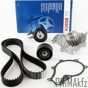 BOSCH Zahnriemen + Rollen Wapu für Citroen Ford Peugeot 1.6 D HDi TDCi - Bild 1 von 1