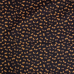 100% Cotton Digital Fabric Timeless Treasures Creepy Eyes Haunted Boo 112cm Wide - Picture 1 of 3