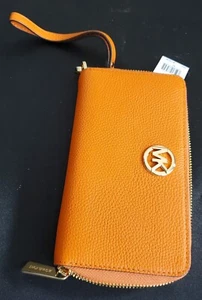 Michael Kors Geldbörse orange neu mit Etikett UVP 118 $ - Bild 1 von 10