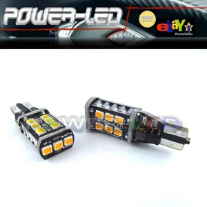 2 led-Lampen T15 Blinker rückseite Audi A1 Beglaubigt Fehlerfrei ODB - Orange - Bild 1 von 1